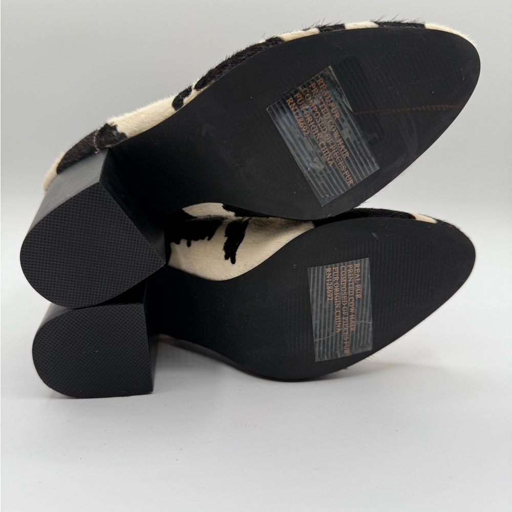 STEVEN BY STEVE MADDEN Rookie Calf-Hair Upper Booties Size 7M - Picture 13 of 17